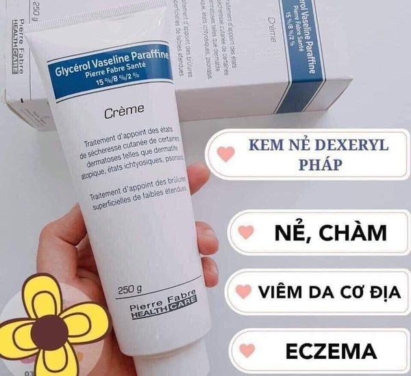 Kem dưỡng da trị nẻ, chàm DEXERYL CREME 250G (mẫu mới)