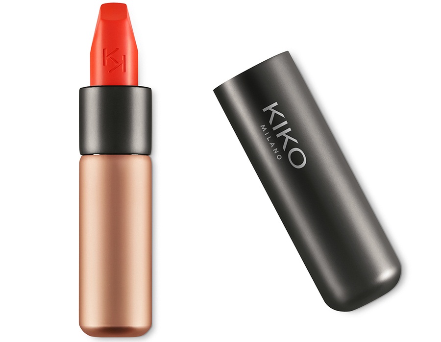 Son Kiko Velvet Passion Matte 309 Tulip Red Màu Đỏ