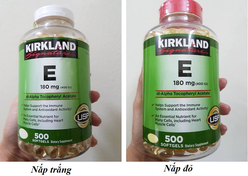 Vitamin E 400 IU 500 Viên Kirkland Của Mỹ